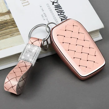 

TPU Car Key Case Cover For Toyota alphard/vellfire Grandmaster Previa (15-19) KEYFOB 2/3/5 Button Keychain key Holder Protector