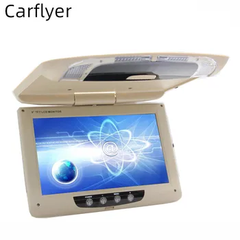 

9 Inch Car HD Digital Lcd Wide Screen Car Roof Flip Down Ceiling Display support Reverse can connect rearview backup camera
