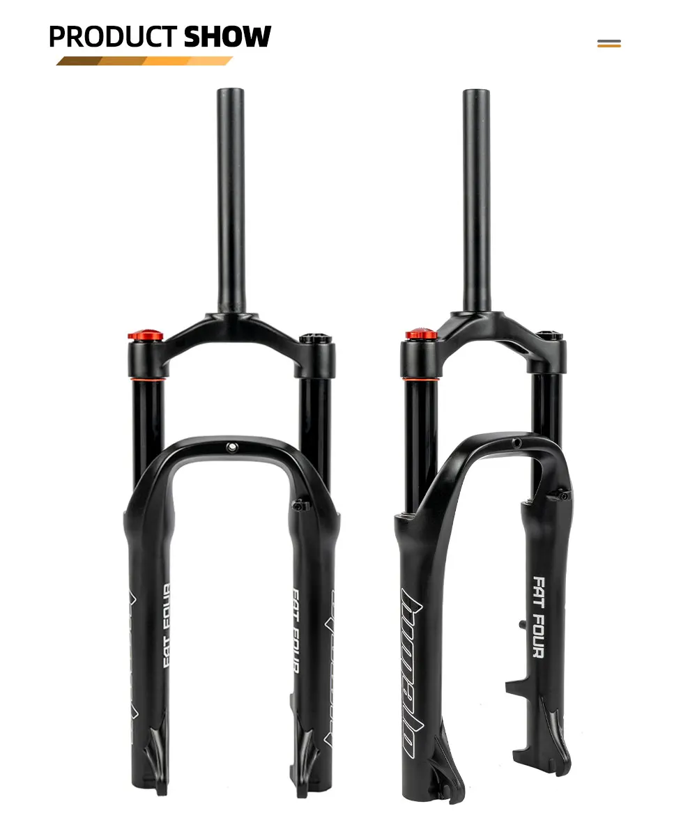 HIMALO bicycle fork MTB Moutain 20inch Bike Fat bicycle Fork Air Gas