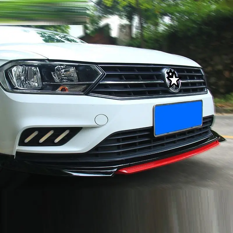 Parachoques Авто Coche Модификация аксессуары Автомобильный протектор бампер стикер Стайлинг молдинги 16 17 18 для Volkswagen Bora