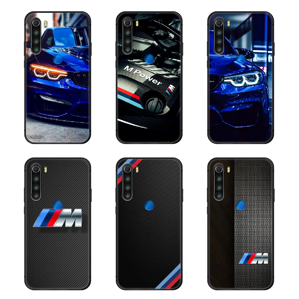 

Germany M BMW Sports Car Phone Case Cover Hull For XIAOMI Redmi 7a 8a S2 K20 NOTE 5 5a 6 7 8 8t 9 9s pro max black prime trend