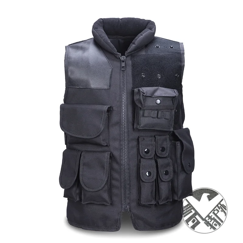 

Black And White with Pattern Tactical Vest Security Training Game Combat Waistcoat CS Field Operations Protection Equipment
