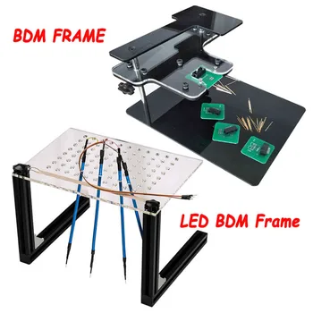 

LED BDM Frame For KTAG KESS LED BDM Frame With 22PCS Adapter Full Sets OBDII ECU Progammer LED BDM Frame with 4pcs Probe Pens
