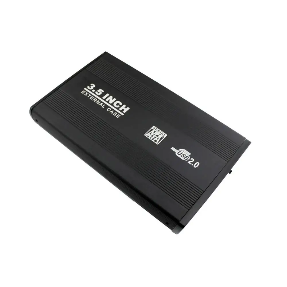 2,5/3,5 дюйма USB 3,0 5 Гбит/с на SATA порт SSD жесткий диск Корпус USB 2,0 480 Мбит/с HDD чехол внешний твердотельный жесткий диск коробка - Цвет: 3.5 inch USB 2.0