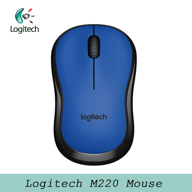 Оригинальная Беспроводная игровая мышь logitech M220 Высококачественная оптическая