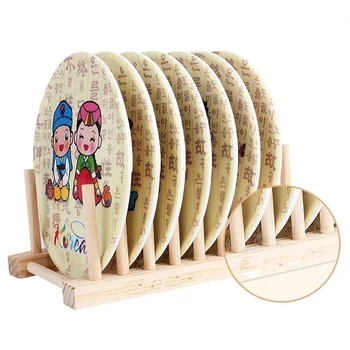 

Layer Bamboo Dish Rack Drainboard Drying Drainer Storage Holder Stand Kitchen Cabinet Organizer for Dish/ Plate/ Bowl/ Cup
