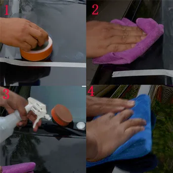 

Car Polishing Wheel With Handle Waxing Tool Waxing Sponge Polishing Wheel With Towel Density Medium Disc Car Cleaning New