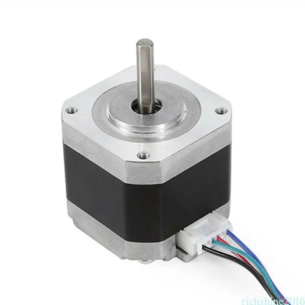 42HD 1,8 градусов NEMA17 2-фазный шаговый двигатель 4-проводной для 3D-принтеры CNC робот C2 Высокое качество двигателя 3D-принтеры набор