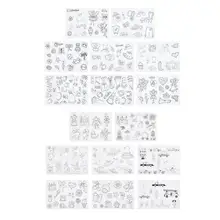 8 шт полированные поделки скрапбук ручная роспись альбом термоусадочная пластиковая пленка