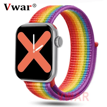 

Nylon & Steel Watch Strap for Vwar IWO15 IWO12 IWO 12 15 Watch Band