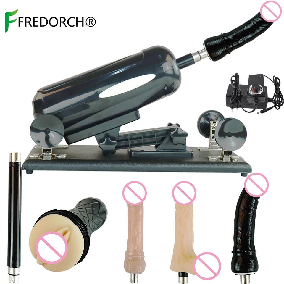FREDORCH Sex Machine for Women Automatic Female Masturbation Pumping Gun 3XLR Love Machines With Big Dildo Adult Sex Toy 6