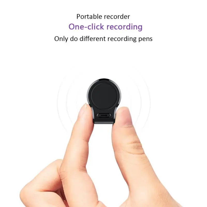 Устройство записи Q70 с голосовой активацией мини-диктофон 8 ГБ/16 ГБ/32 ГБ магнитным