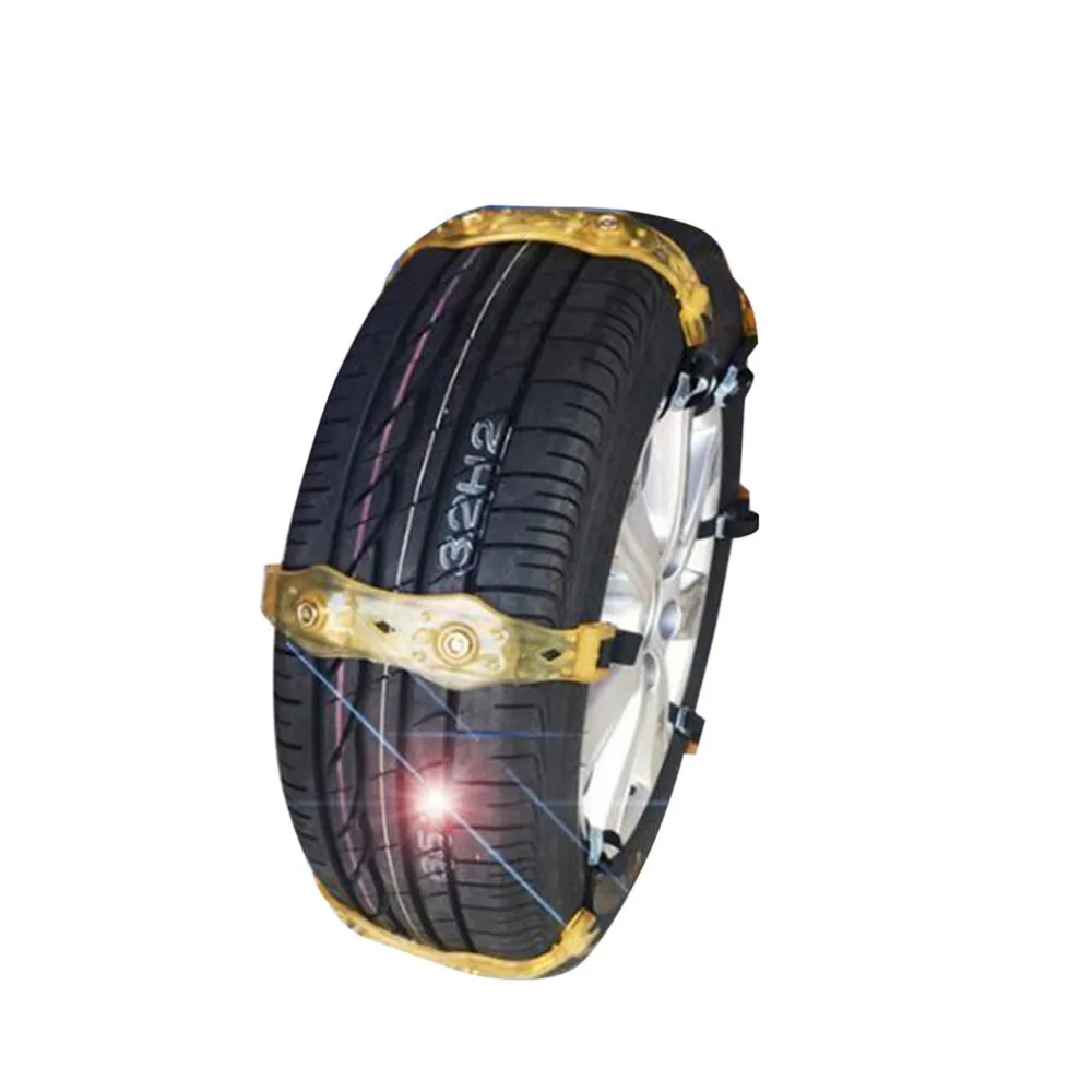 

Universal Adjustable Tire Wheel Anti-skid Snow Chain Snow Mud Wheel Tyre Tendon for Car Vehicle Truck Off-Road Safety Hot