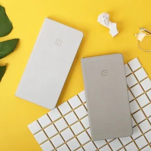 Чистый цветной Карманный еженедельник 88 листов 19,1*9,8 см DIY Еженедельный план Дневник Книга подарок школьные офисные канцелярские принадлежности