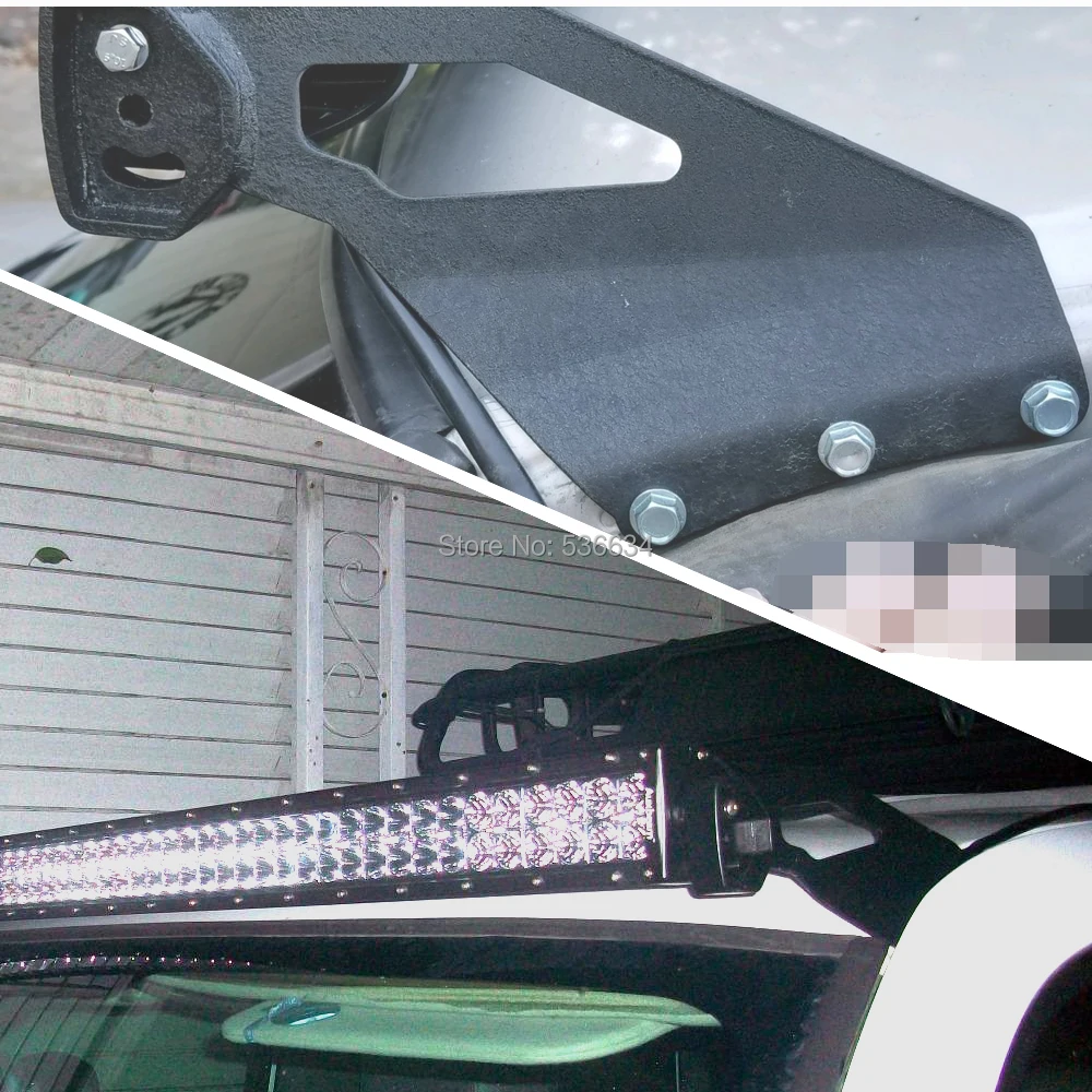 1 пара 50 &quotпрямой светодиодный осветительный кронштейн для Chevrolet silverado 1999 2006 GMC