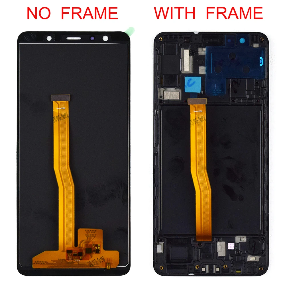 Для samsung A7 A750 SM-A750F дисплей ЖК-экран Замена для samsung A7 A750FN дисплей ЖК-экран модуль