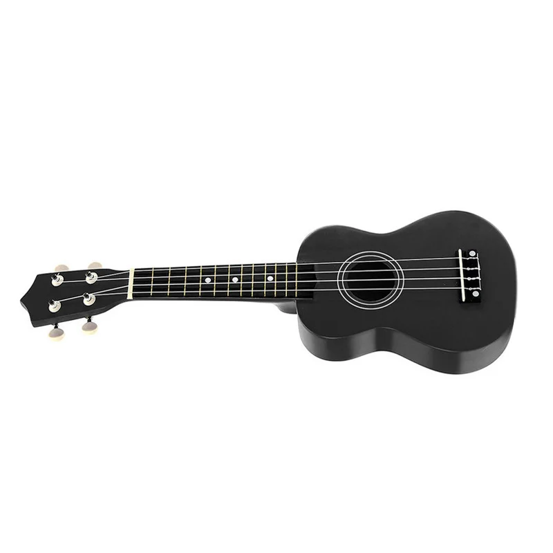 21 inch Soprano Ukulele 4 Strings Hawaiian Guitar Uke+ String+ Pick For Beginners kid Gift