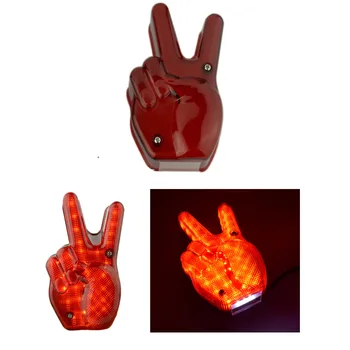 

Motorcycle LED "Scissors Hand" Tail Light Number Plate Rear Lamp Brake Stop Light For Harley Triumph Custom Bobber Cafe Racer