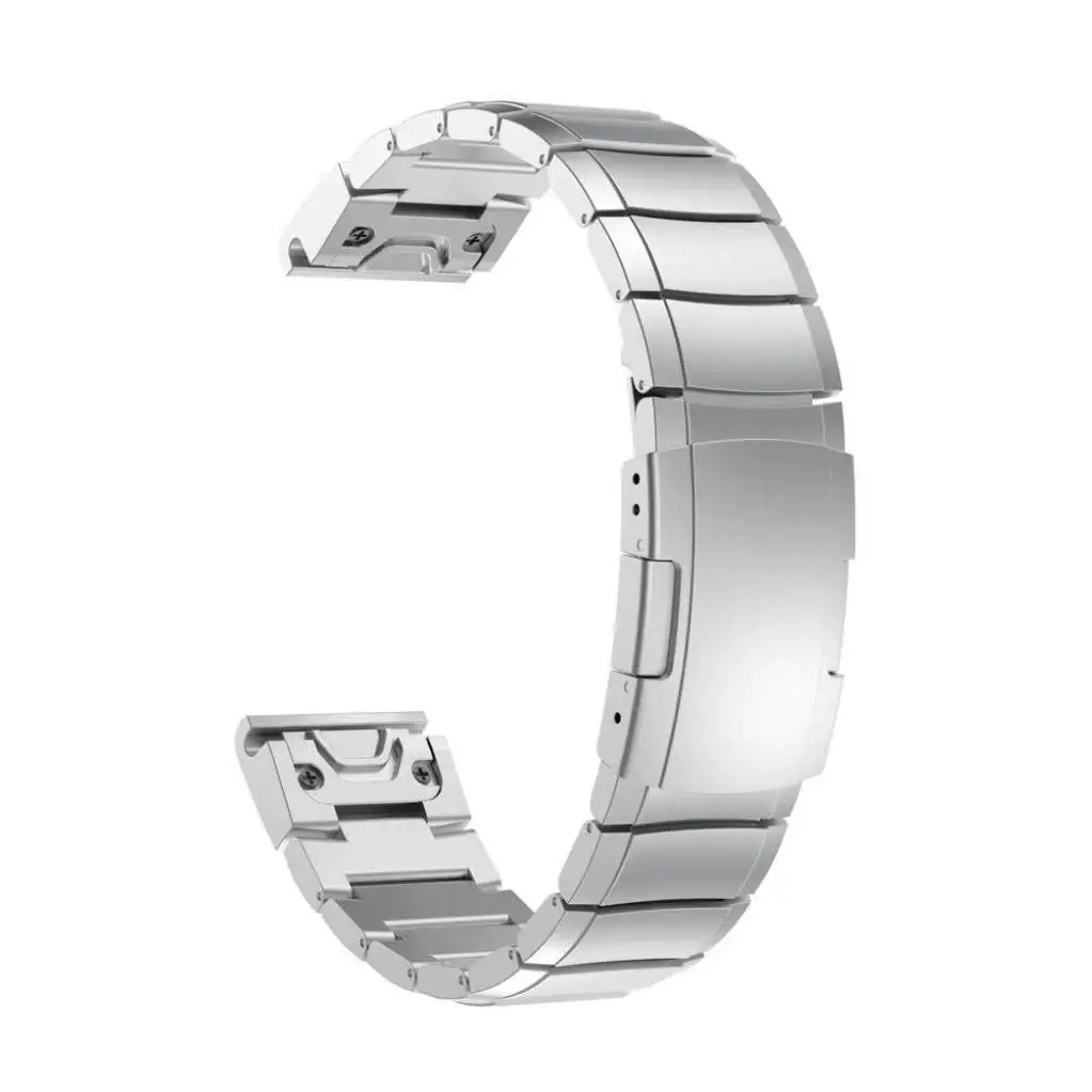 Premium Stainless Steel Quick-Fit Metal Strap, 26/22/20mm