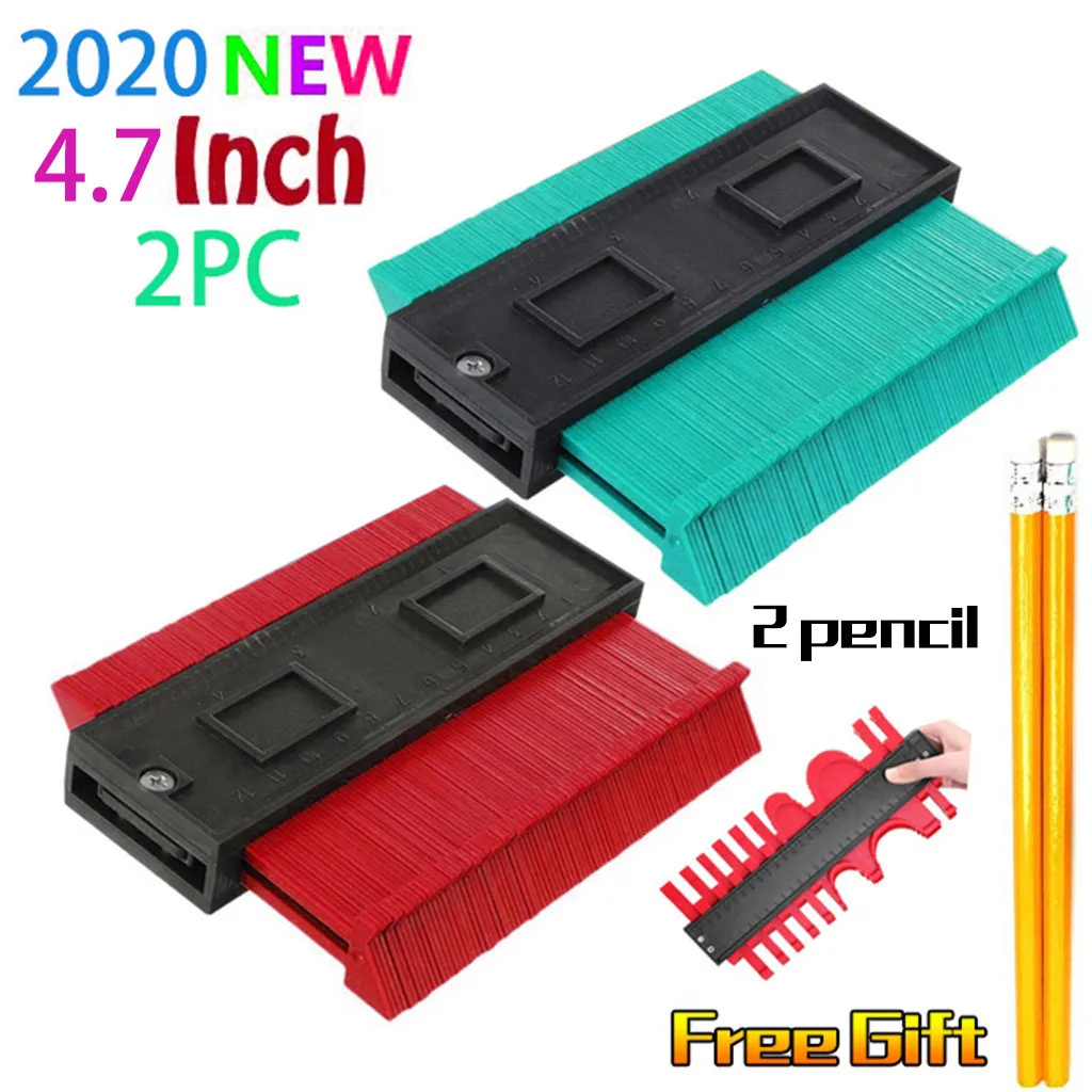 

Copying 2PCContour Copy Duplicator Fine Tooth Profile Gauge Winding Tool Laminate Ducts Tiling Wood Marking Plastic