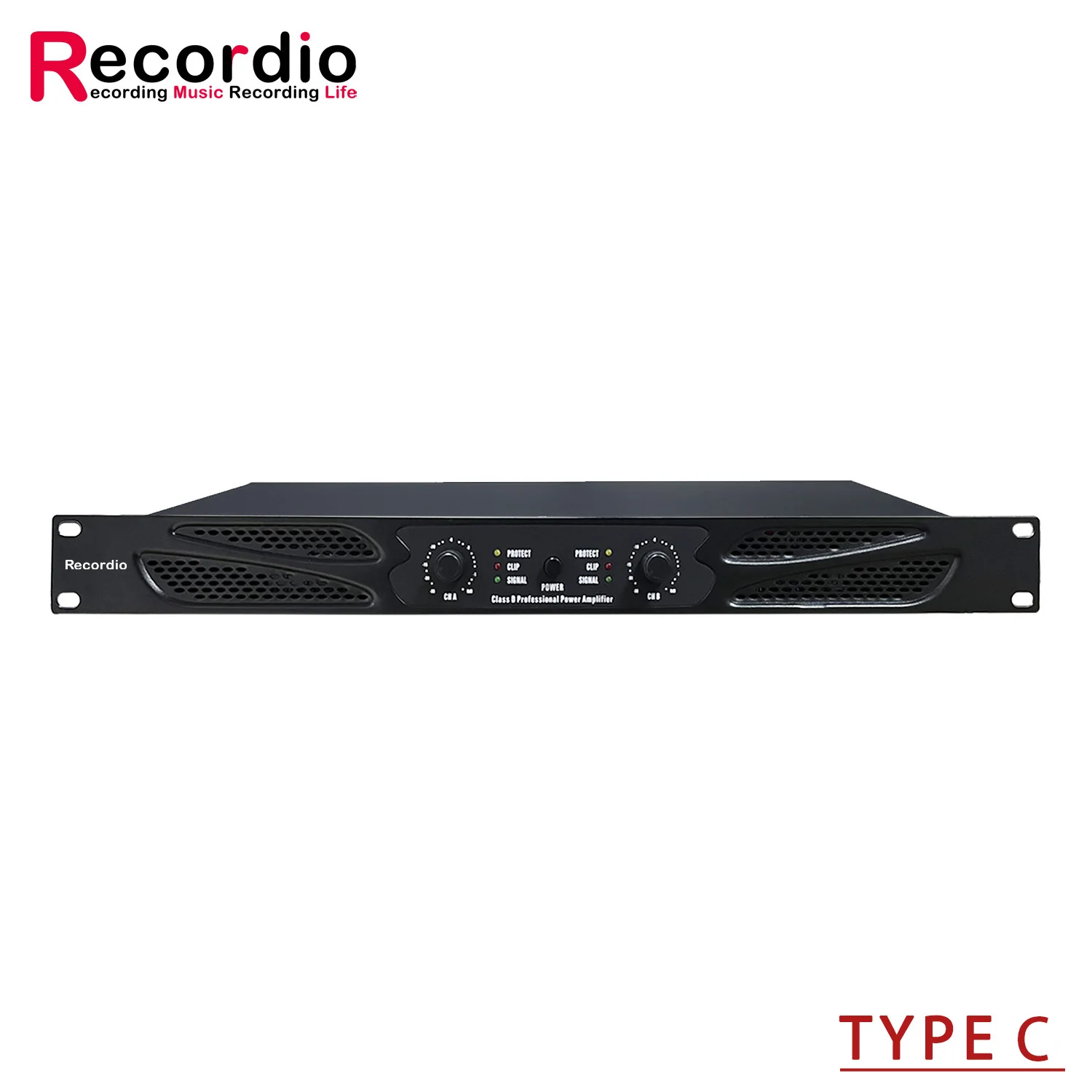 GAP-C1000 전문 파워 앰프, 600W * 2 1U, 2 채널 오디오 고출력 앰프, 디스코 야외 콘서트용