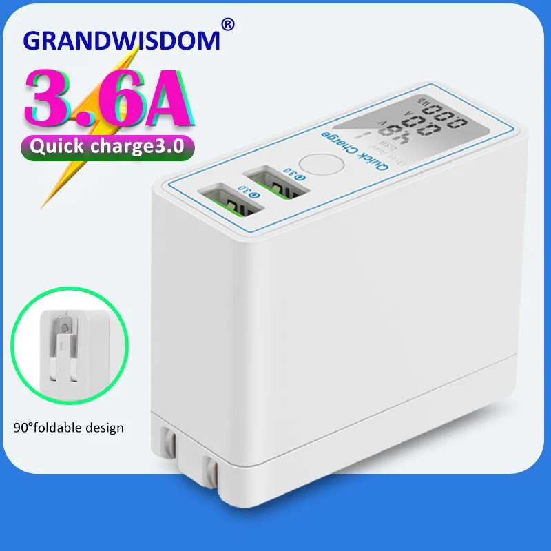 

universal ce rohs 5v/2a fast charge quick qc for samsung for iphone Charger travel usb quick 4.0 charging phone type 3 chargeur