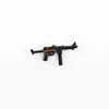 5/10 WW2 Soldiers Weapon Building Block Accessories Two-color Printing Machine Rifle Submachine Sniper Guns Military Bricks C238 5