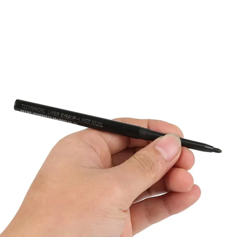 1 шт. профессиональный натуральный черный карандаш для глаз водостойкий стойкий монохромный карандаш для глаз быстросохнущая жидкая подводка для глаз TSLM2