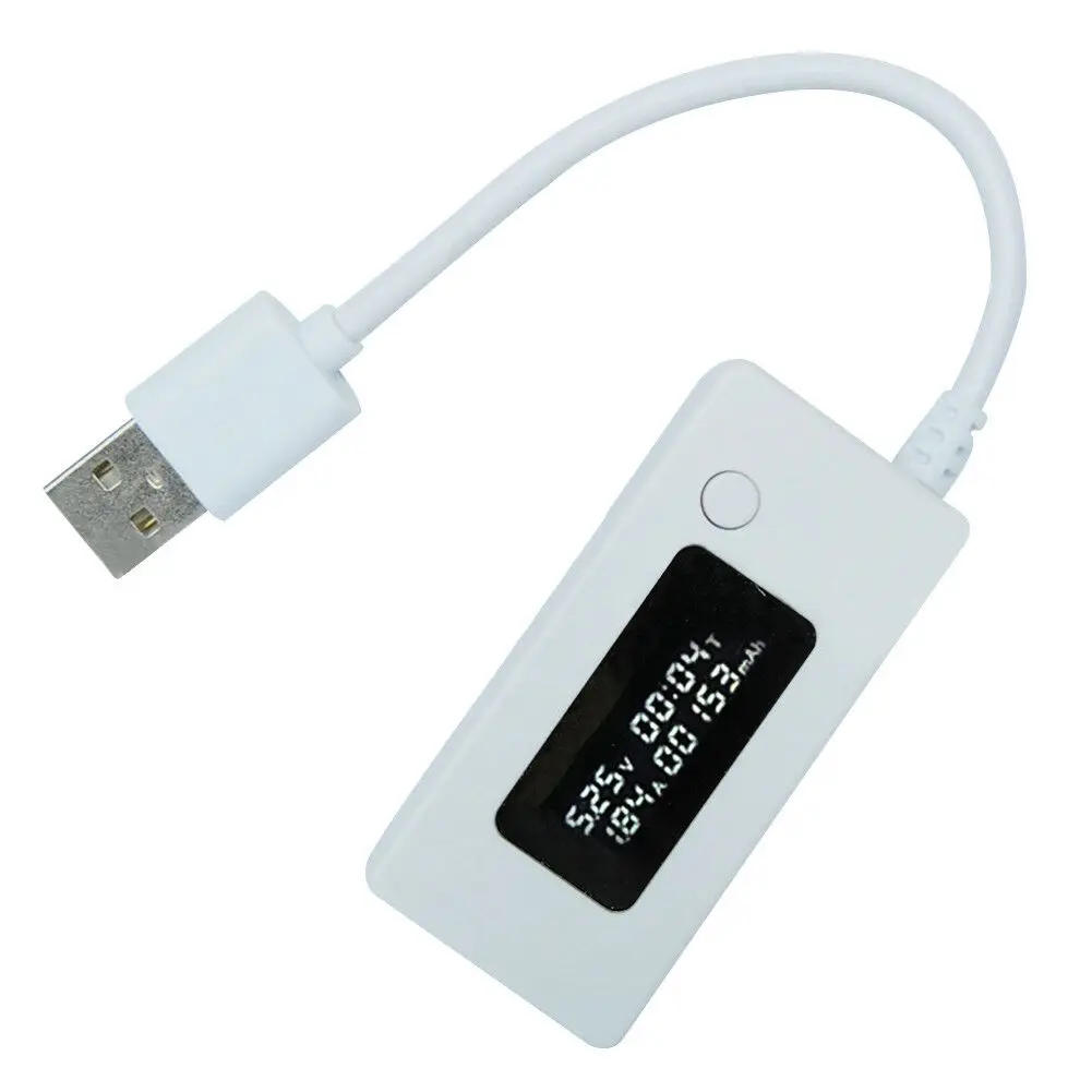 USB Напряжение/Ампер Измеритель мощности тест er мультиметр тест скорость кабель для зарядного устройства 30 в