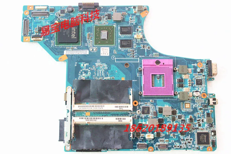 S O N Y VGN-SR16 SR18 SR26 SR38 SR45 SR48 MBX-190 материнская плата PCG-5R1T | Электроника