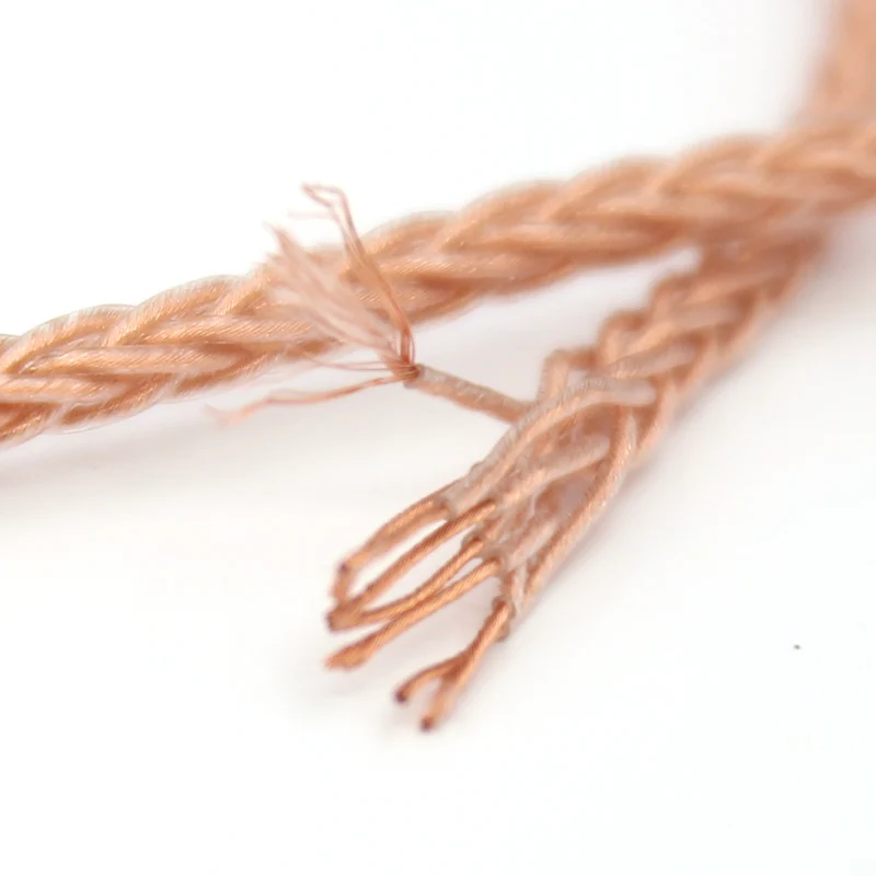 Free shipping 3 28ft 1M 16 cores OCC Copper Upgrade Headphone cable Audio HIFI DIY Speaker Signal line