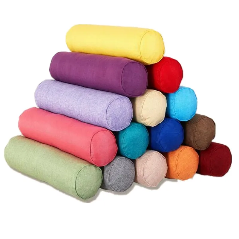 Long Pillow Inner Round Body Cushion Pad Rectangle With Bolster Cover Sleep Nap Pillow Home Bedroom Bedding Accessories ZJM9179