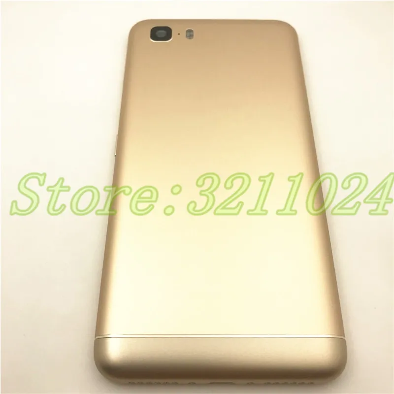 5," для Asus zenfone 3s max ZC521TL X00GD Крышка батарейного отсека задняя крышка с кнопками питания+ логотип - Цвет: Gold