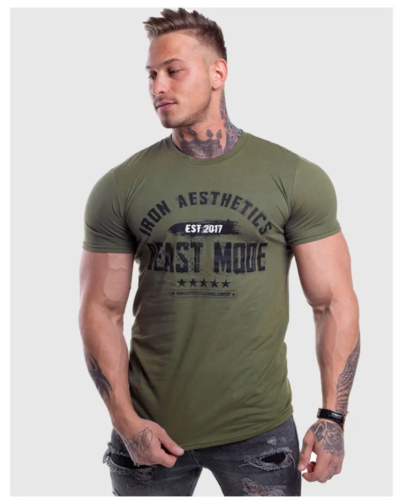 Muscle Dr. Brothers, популярный бренд, летняя спортивная футболка с коротким рукавом в европейском и американском стиле, Мужская одежда для бега, тренировок, тренировок, M