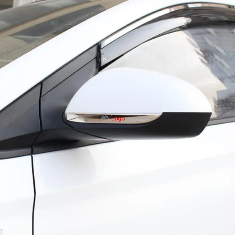 Tonlinker внешнее зеркало заднего вида наклейки для hyundai Solaris-19 автомобильный Стайлинг 2 шт наклейки крышки из нержавеющей стали