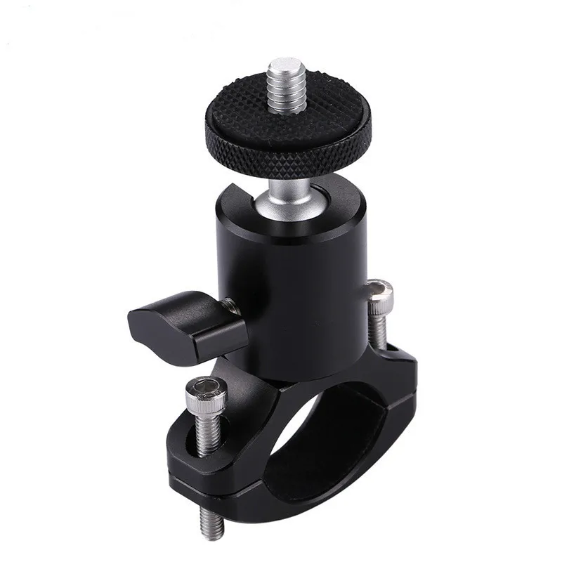 1/4 Camera DV DSLR Bike Bicycle Handlebar Clamp Bracket Tripod Mount