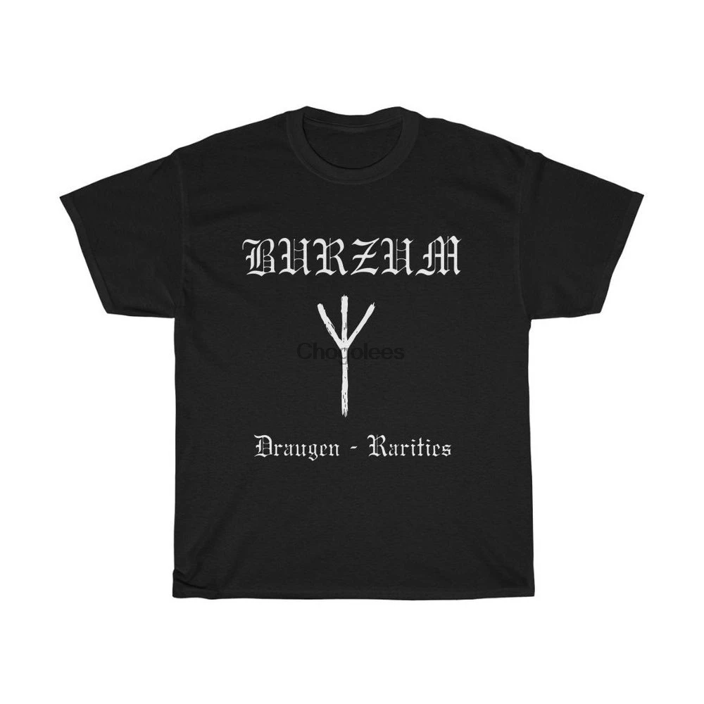 Черная металлическая футболка унисекс Burzum Draugen Rarities |