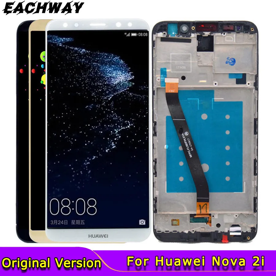 Оригинальный ЖК-дисплей для Huawei Nova 2i сенсорная панель экран дигитайзер запасные