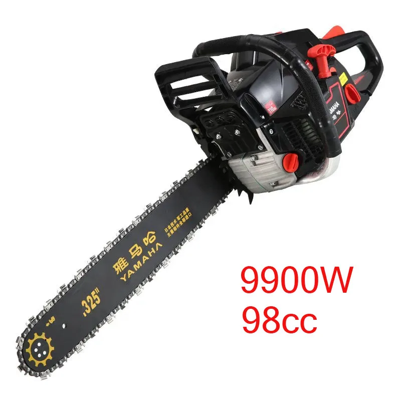 98CC Chainsaw Logging Saw Portable Chain Gasoline Logging Multi-function