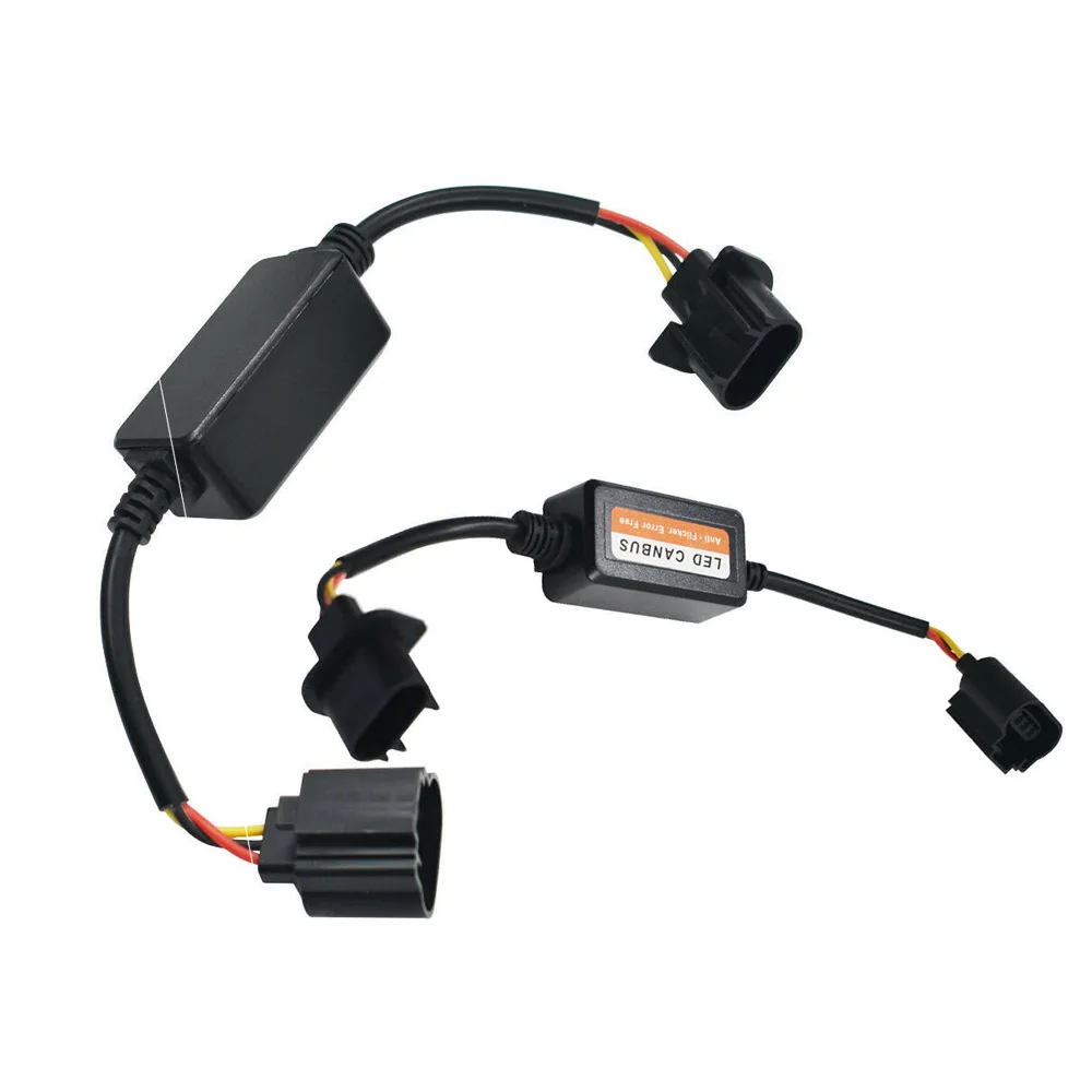 2 шт. автомобильный головной светильник s H13 светодиодный комплект Canbus декодеры анти мерцающие резисторы реле адаптер Flash Canceller грузовик светильник системы