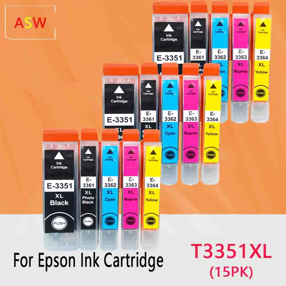 33XL For Epson 33XL Ink Cartridge T3351 For Epson XP-530 XP-630 XP-635 XP-830 XP-540 XP-640 XP-645 XP-900 XP-7100 Printer canon ink