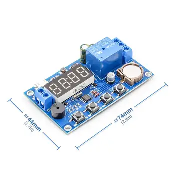 

DC 5V Real time Timing Delay Timer Relay Module Switch Control Clock Synchronization Multiple mode control Wiring diagram