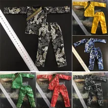 

1/6 Scale Three Kingdoms Jinyiwei Emperor Dragon Pattern Ancient Suit Underwear Trousers Set for 12 inch Action Figure Model