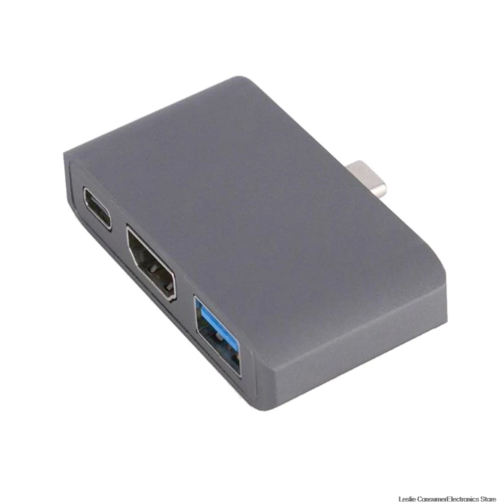 Only Adapter USB C концентратор к HDMI 4K Dex режим для Samsung Galaxy S8/S9 для NAND с PD USB 3,0 концентратор Thunderbolt USB-C док-станция для Macbook Pro - Цвет: Only Adapter