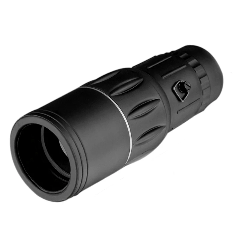New Generation 16X52 Zoom Compact Sports Monocular Telescope Mono Spotting Scope for Outdoor Traveling Hiking Camping Black