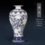 Jingdezhen Rice-pattern Porcelain Chinese Vase Antique Blue-and-white Bone China Decorated Ceramic Vase 8