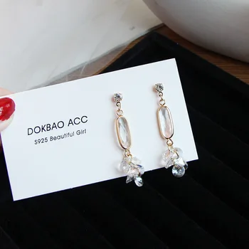 

Immortal Crystal Tassel Earring Women 2020 New Style Fashion Elegant Ear Stud