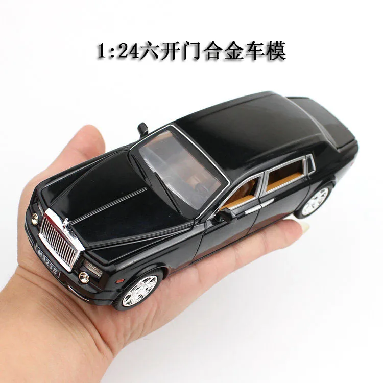Модель автомобиля из сплава 1: 24Rolls Royce Phantom Шесть Дверей звук и светильник ВОИН детская игрушка автомобиль