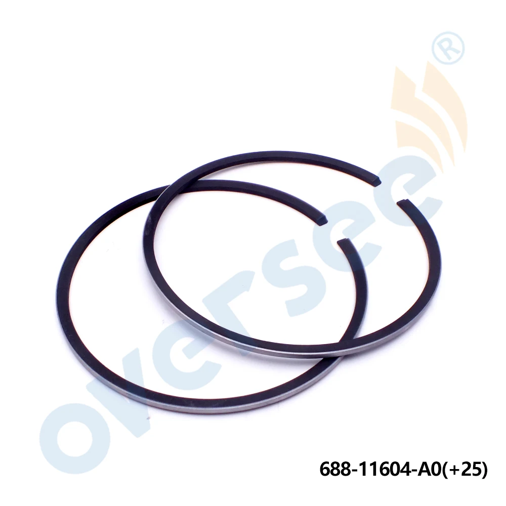 

Комплект поршневых колец 688-11604 + 025 для подвесных деталей Yamaha 2T 75HP 85HP 90HP Parsun T85 688-11604-00 688-11604-A0