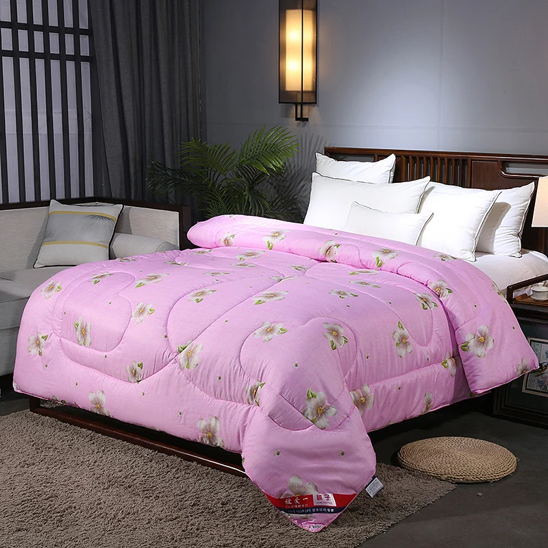 Soft Warm Winter Blanket Comforter Filler Colorful Style Comforter